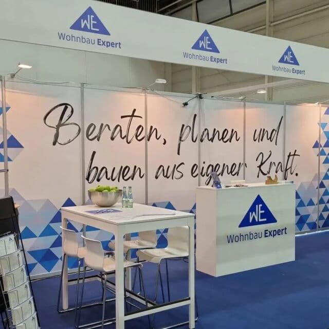 Wohnbau Expert Messestand